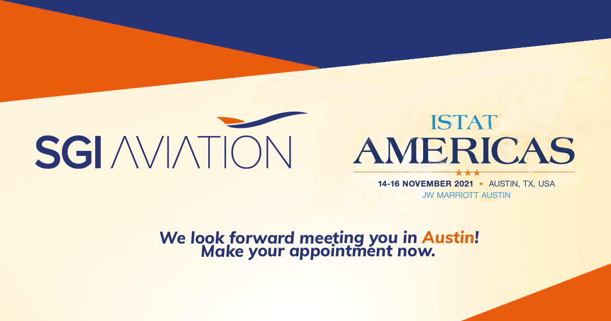 SGI Aviation will be attending ISTAT Americas SGI aviation SGI aviation